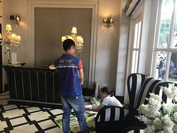 Sửa chữa hệ thống điện, lát nền gạch Nhà hàng Sen - ảnh 4